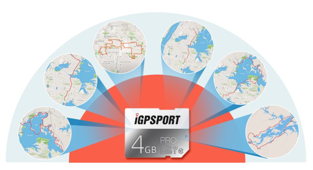 igpsport igs618 maps